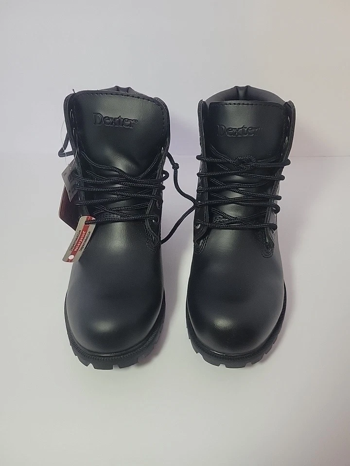 Botas de Trabajo Dexter, Para Hombre Talla 9.5 W Negras, Impermeables Nuevas Con Etiquetas Foto 1 de 4