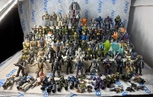 Huge Mixed Lot Of Mega Bloks Halo & COD Action Figures + Parts & Pieces + Accs🔥 - Picture 1 of 24
