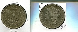 1892 S MORGAN SILVER DOLLAR XF 5674T - Picture 1 of 1
