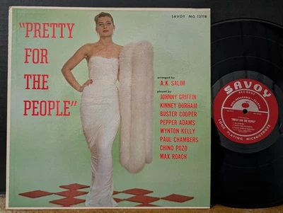 AK Salim Pretty For The People 1957 Savoy Johnny Griffin Kenny Dorham Max Roach - Image 1 of 3