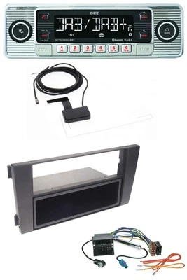 Dietz Bluetooth USB MP3 DAB Autoradio für Audi A6 01-05 C5 Symphony Quadlock - Bild 1 von 4