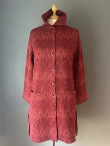 Alpaka Pullover Mantel Rot Größe M Neu mit Etikett - Bild 1 von 3