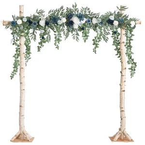 Ling's Moment 6.5FT Backdrop Floral Garland, Spring Artificial Wedding Arch F... - Picture 1 of 6