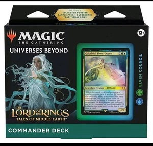 MTG Elven Council Commander Deck Lord of the Rings Tales Of Middle Earth Magic - Picture 1 of 1