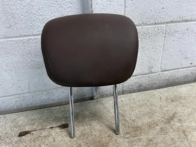 Infiniti QX80 2021 pasajero lado derecho segunda fila reposacabezas cuero marrón OEM Foto 1 de 4