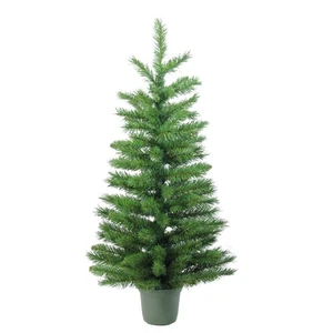 Northlight 3' Potted Norway Spruce Medium Artificial Christmas Tree - Unlit - Picture 1 of 5