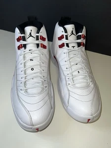 ✅ Nike Air Jordan XII Retro 12 Twist SIZE 9.5 | Red Taxi Flu Game Gym Cherry SE - Picture 1 of 10
