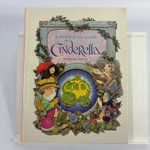 Vintage Cinderella Pop-Up Classic Book Random House 1971 Paul Taylor - Picture 1 of 12