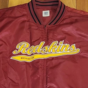 Reebok Gridiron Classic Washington Redskins Reversible Satin Jacket Size 3XL VTG - Picture 1 of 23
