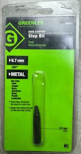 Greenlee 36018 0.382" / 9.7mm Multi-Hole Step Bit - Picture 1 of 5