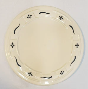 Longaberger Pottery Woven Traditions Blu 81/4 Sottopiumino Made USA - Foto 1 di 5