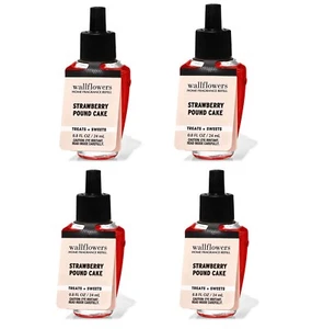 Bath & Body Works Wallflowers Home Fragrance Refills, 4-Pack (Strawberry Poun... - Picture 1 of 1