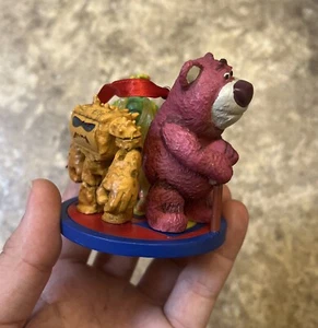 2010 Disney Sketchbook Toy Story 3 Christmas Ornament Twitch, Chunk, Lotso Bear - Picture 1 of 6