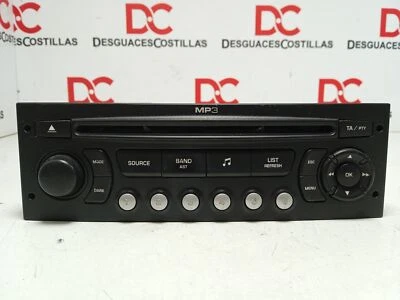 9664513277 Sistema Audio/Radio Cd para CITROEN C5 BERLINA Premier 2008 138680 - Imagen 1 de 4