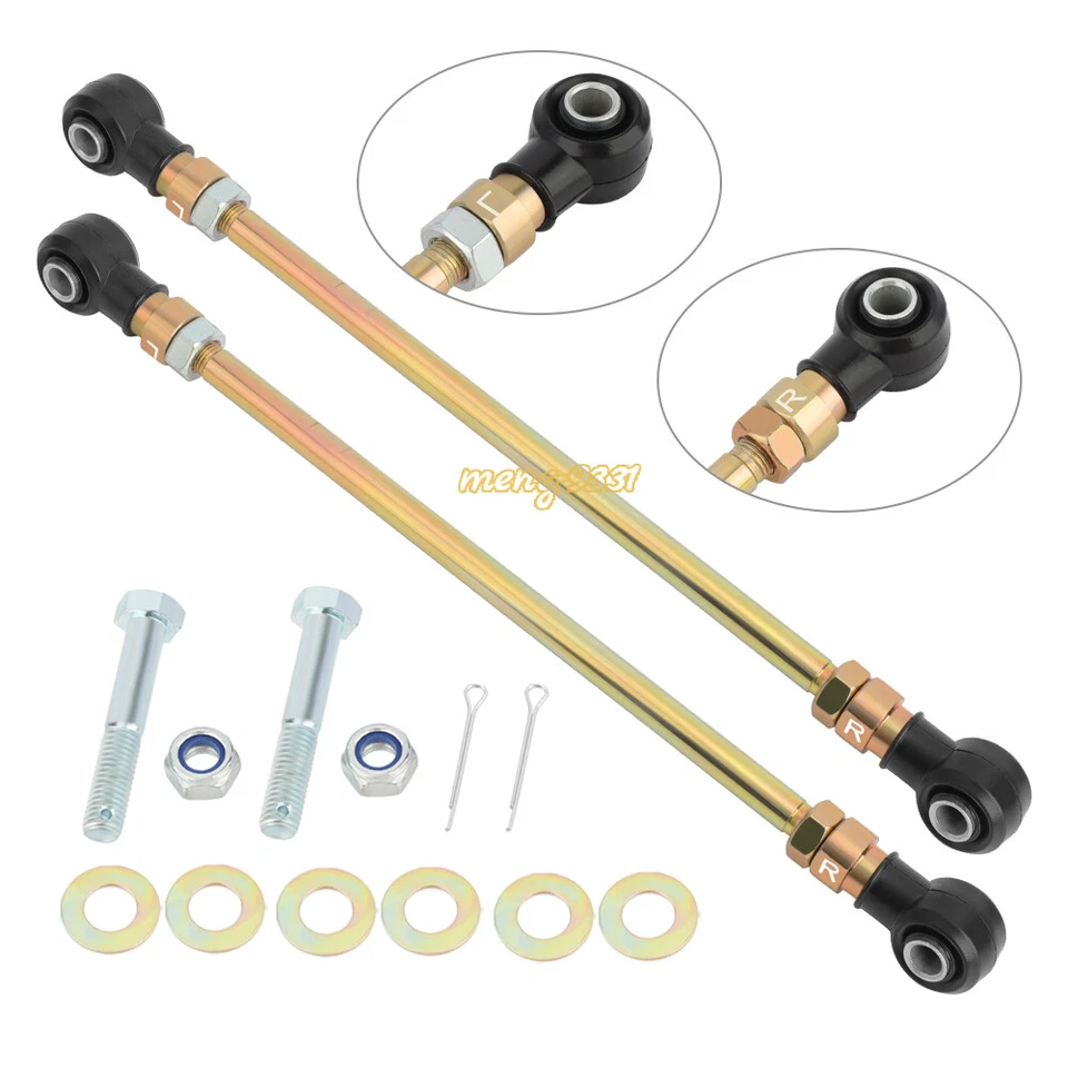 Juego de 2 extremos de varilla de amarre para Polaris Sportsman 400 450 500 570 600 700 800 ETX Foto 1 de 4