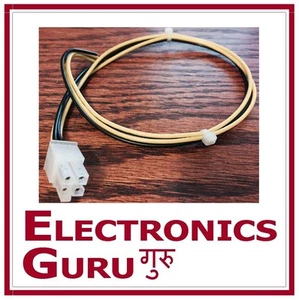 4-Pin Lautsprecher High Level Eingang Stecker Kabelbaum Infinity Basslink Sub Verstärker 4Pin 1 Fuß - Bild 1 von 1