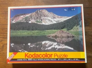 Kodacolor Puzzle 1000pcs Mountain Lake 1994 New - Picture 1 of 3