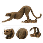 Vintage Leopard Figurine Wild Animal Playset Ornaments Accessories