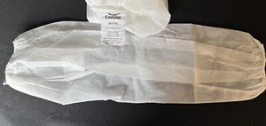 Disposable Sleeve Protectors Arms 18" Qty 200 White Sleeve Covers 12.5 mil PP PE - Picture 1 of 4