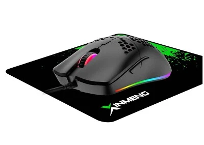 LexonElec Mouse with Mouse pad, G-pro Gaming Mice Ultra-light honeycomb shell - Image 1 of 4