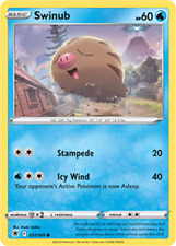 4x Swinub 031/189  Astral Radiance Pokemon TCG Card NM