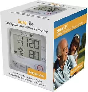 Monitor de presión arterial de muñeca parlante SureLife Premium, 860212 - Imagen 1 de 5