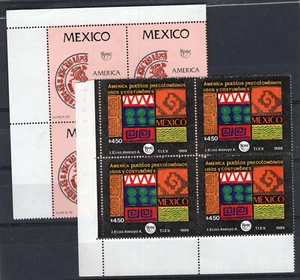 MEXICO - UPAEP 1989, BLOCK OF 4, MNH - Picture 1 of 1