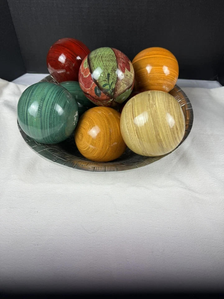 Bowl And Round Spheres  - Image 1 of 4