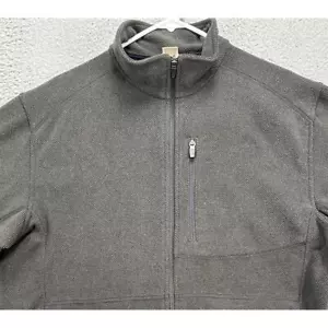 Duluth Trading Co. Jacket Adult Medium Brown Full Zip Long Sleeve Pockets Mens - Picture 1 of 10