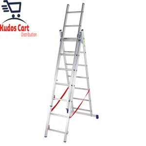 TB Davies Light Duty Combination Extension Ladder A-Frame Step Folding Portable - Picture 1 of 12