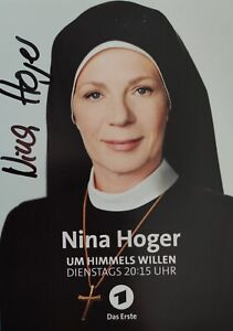 Nina Hoger Autogramm, Um Himmels Willen