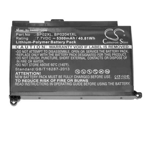 Batterie pour HP Pavilion 15-AU086NIA 15-AU087TX 15-AU090TX 15-AU089NIA 5300mAh 7,7V - Photo 1/2