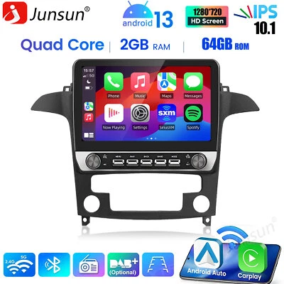 Für Ford S-Max 2007-2015 Carplay Android 14 Autoradio GPS Navi WIFI BT SWC 2+64G - Bild 1 von 4