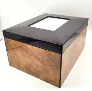 Neu Kirsche Wurzelholz Einäscherungsbox Gedenkurne Kit für menschliche Überreste 12" x 9,75" - Bild 1 von 18