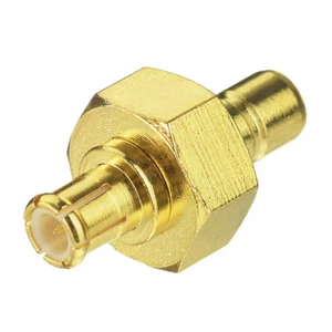 Pin de enchufe macho SMB a MCX macho enchufe recto conector RF adaptador recto - Imagen 1 de 3