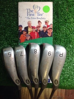 Turbo Power Steel Plus Irons Set 5-PW (no 6) Regular Graphite Shafts - Image 1 of 4