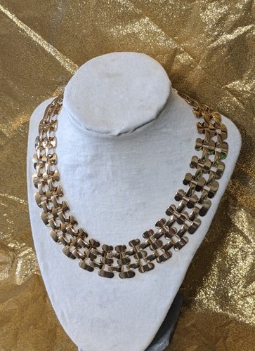 VETEMENTS Colletto Vintage Tono Oro Metallo Flessibile 18