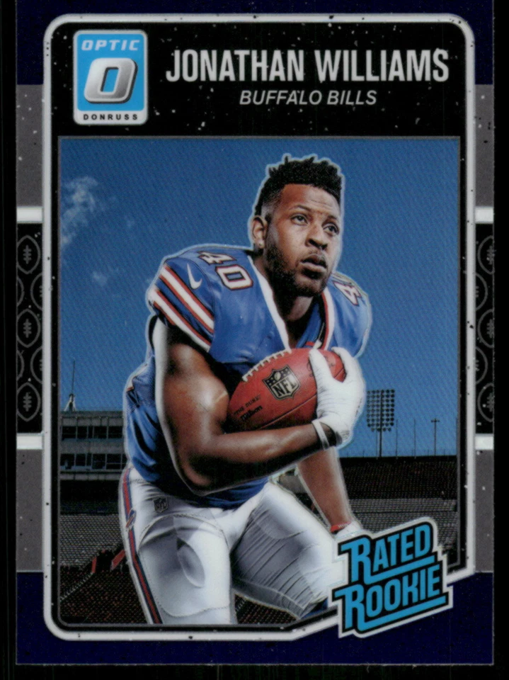 2016 Panini Donruss Optic #176 Jonathan Williams Rookie Card RC Purple Holo - Image 1 of 2