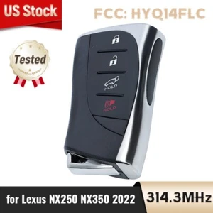 231451-6100 for Lexus NX250 NX350 2022+ Smart Keyless Remote Key Fob HYQ14FLC - Picture 1 of 4