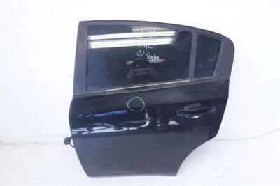 Puerta trasera del conductor Nissan Sentra 2007-2010 - negra *pequeña cosa* sin paquete Moldinf Foto 1 de 4