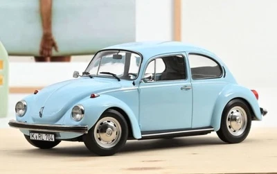 VW Volkswagen Käfer / Beetle 1303 - 1973 - light blue - NOREV 1:18 - Immagine 1 di 4