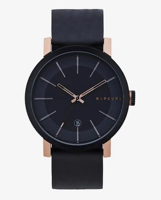 Rip Curl BEACON BRONZE LEATHER SURF WATCH New - A3193 Bronze Rrp $299.99 - Image 1 of 3