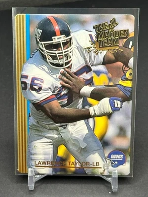 1992 Action Packed All-Madden Team Lawrence Taylor #18 - New York Giants HOF - Image 1 of 2
