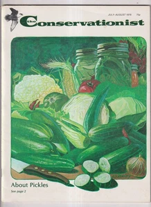 The Conservationist July August 1976 About Pickles, Adirondack Rustic Furniture, - Imagen 1 de 2