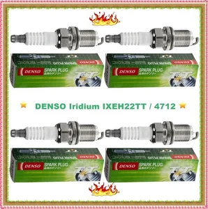 4 x DENSO IRIDIUM TT Zündkerzen IXEH22TT für Mazda 2, 3, 6 CX-3, CX-5, CX-30 u.a - Bild 1 von 3