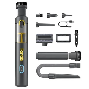 Slim V8 Apex Car Vacuum, 4-in-1 Portable Mini Cordless Vacuum with 19000pa Su... - Picture 1 of 9