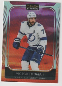 2021-22 O-Pee-Chee Platinum #29 Victor Hedman Sunset - Picture 1 of 2