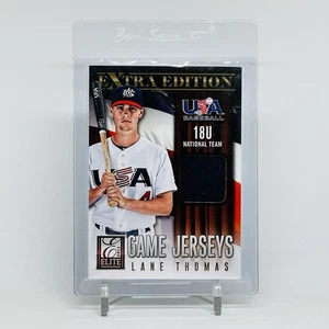 Camiseta deportiva Lane Thomas 2014 Panini Elite edición extra 18u #19 béisbol de Estados Unidos - Imagen 1 de 2