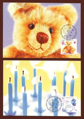 2003 AUSTRALIA "CELEBRACIÓN Y NACIÓN" ~ JUEGO DE 4 MAXI TARJETAS ~ Foto 1 de 4