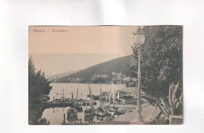 F6465) Postal, ABBAZIA - Marina - Barcos Foto 1 de 2